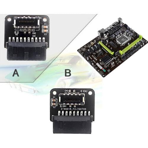 USB 3.0 Internal Header to 3.1/3.2 C Riser Connector motherboard pc converter for pc motherboard Connector Riser