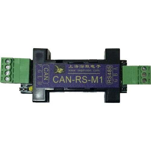 Can converter can-rs-m1 RS485 serial port to can mutual conversion support MODBUS through transmission support