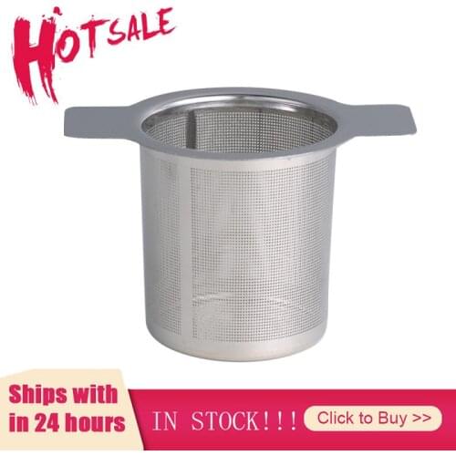 Reusable Stainless Steel Mesh Tea Infuser Tea Strainer Teapot Tea Leaf Spice Filter Drinkware Kitchen Tools Tea Accessories