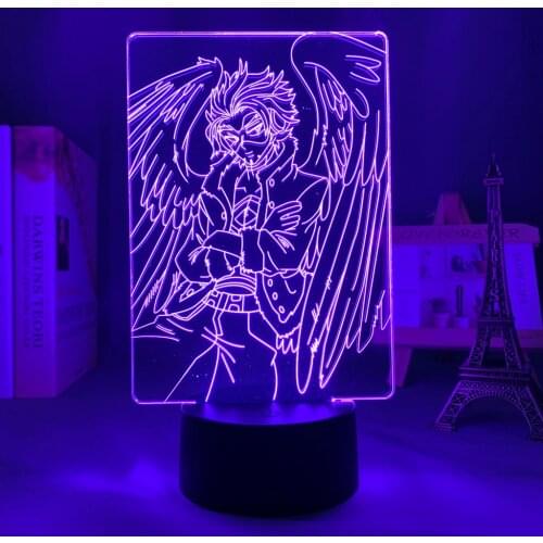 My Hero Academia Hawks Lamp Anime for Bedroom Decor Child Kids Birthday Gift Manga Gadget Dropshipping Hawks Led Night Light