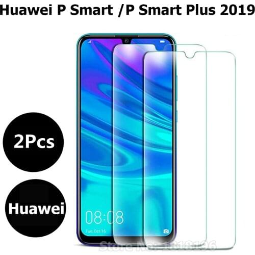 2PC Tempered Glass Huawei P Smart Plus 2019 Glass Huawei PSmart 2019 Screen Protector Glass Protector For Huawei P Smart Plus 3i
