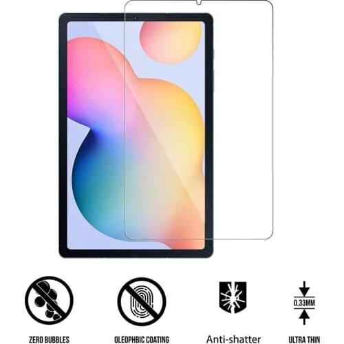 For Samsung Galaxy Tab S6 Lite P610/P615 10.4 inch- 9H Premium Tablet Tempered Glass Screen Protector Film Protector Guard Cover
