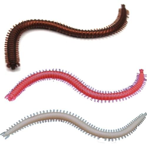20PCS/Lot Worms SoftBait 13cm 2g Artificial EarthWorm Sea Fishing Bait Earth Worm Fish Lure Freshwater Fishing