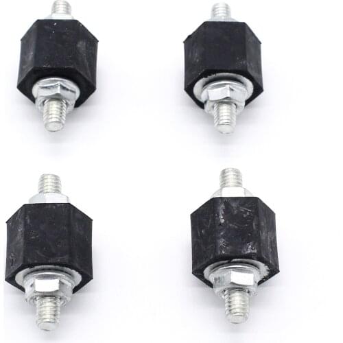 4pcs Car Bracket Rubber Mounts Intercooler With Nuts Damping Element Car Parts Tools For Ford Galaxy Seat Alhambra Sharan VW T4