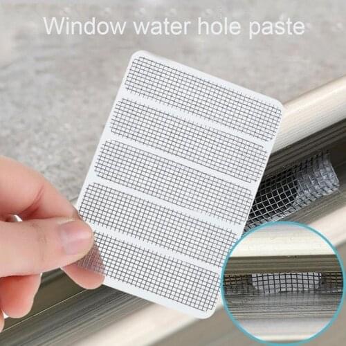 5PCS/sheet Anti-insect Fly Bug Door Window Mosquito Screen Net Repair Tape Patch Adhesive Window Repair Accessories Household