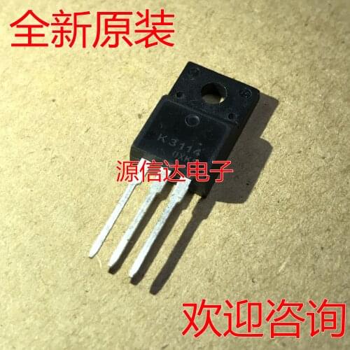 New and original 2SK3114 K3114 4A 600V TO-220F N channel field effect tube imported from stock