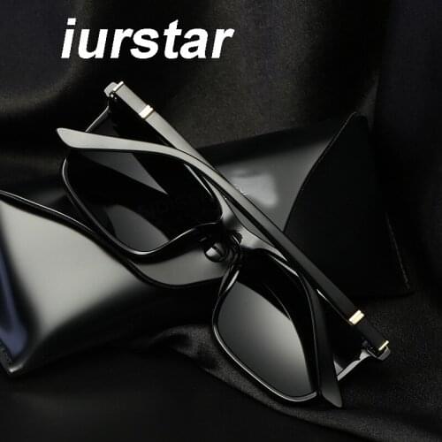 Brand Designer Top Luxury Brand Iurstar Glasses Outdoor Shades PC Frame Classic Ladies Sunglass Mirrors for Men Free Shipping