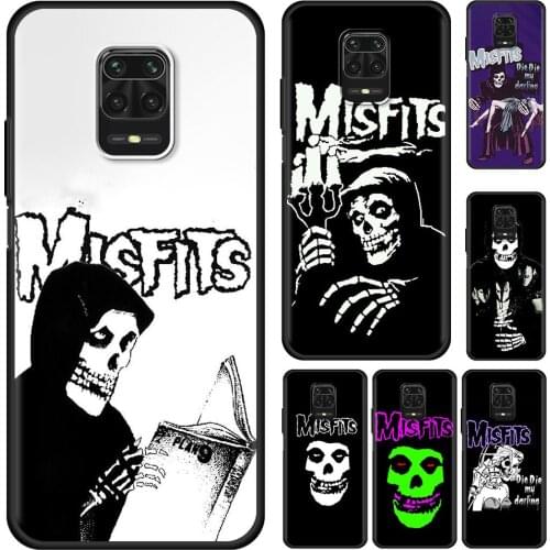 The Misfits Glenn Danzig Cell Phone Case for Xiaomi Redmi Note 9S 9 8 10 Pro 7 8T 9C 10 9A 7A 8A K40 Mobile Phones Cover Coque