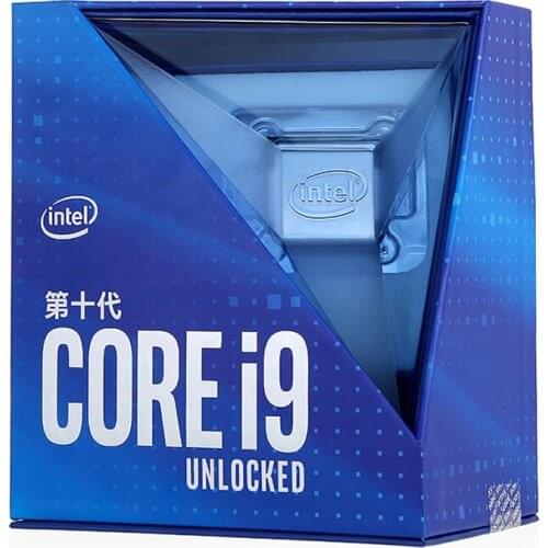 Intel Core I9 10900K 10 Cores Desktop Processor with LGA 1200 Socket CPU Support Z490 H470 Series Motherboard