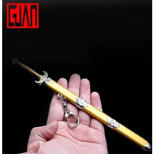 Alloy Weapon Animation Game Around Magic Weapon Jin Guangyao With Sword Toy Ornament Antique Sword Childrens Holiday Gift