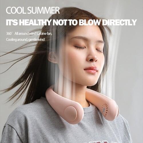 Mini USB Fan Cooling Fan Cooling Necklace Hand Held Cooling Fan Fan Cooling Home Air Conditioner echargeable Mute Вентилятор