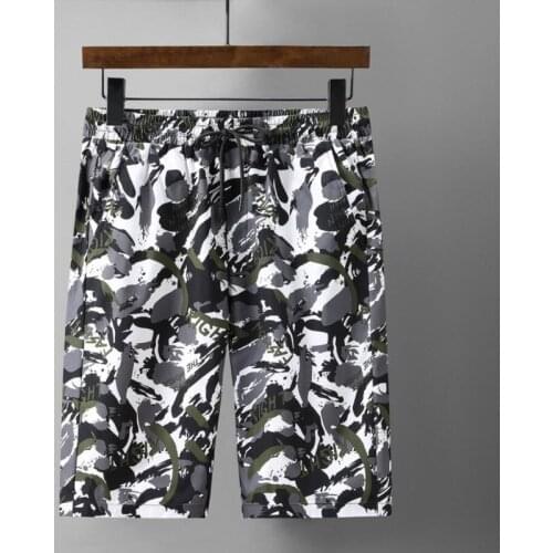 Summer men shorts letter print cool sports high street Camouflage shorts loose plus size 8XL 10XL 12XL oversize shorts 56 60 70