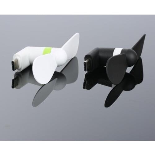 HOT 3.1 Type C Port Mini Electric Phone Fan Portable Micro USB Cooling Fan Mute Mini Cooler For Mobile Android Cell Phone USB