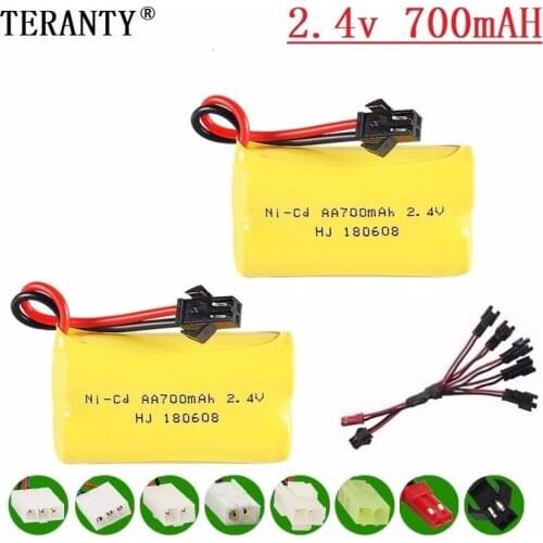 M Model ) 2.4v 700mah NiCD Battery For Rc toys Car Tanks Trains Robot Boat Gun Ni-CD AA 700mah 2.4v Rechargeable Battery