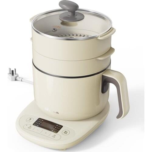 Multifunction Electric Cooker Heating Pan Electric Cooking Pot Machine Hotpot Noodles Eggs Soup Steamer Mini Rice Cooker