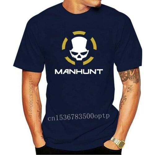 New Tom Clancy The Division T-Shirt Manhunt Gaming Adult 2021 Black CottonSM 5XL Wholesale O Neck TEE Shirt