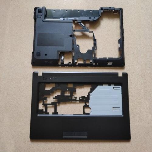 New Ori For Lenovo G470 G475 Bottom Cover Back Shell &Palmrest Keyboard Case stripe AP0GL000720 With HDMI Port