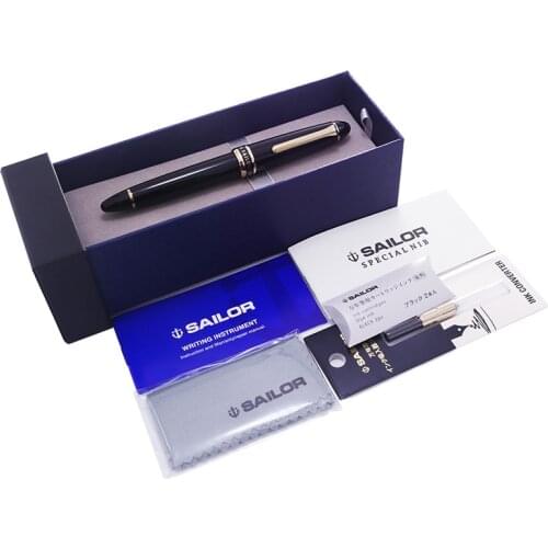 Sailor Special Nib Fountain Pen NAGINATA Original Large 21k Gold Nib 146 Torpedoes 10-7111 Best Gift High Quality for Collection