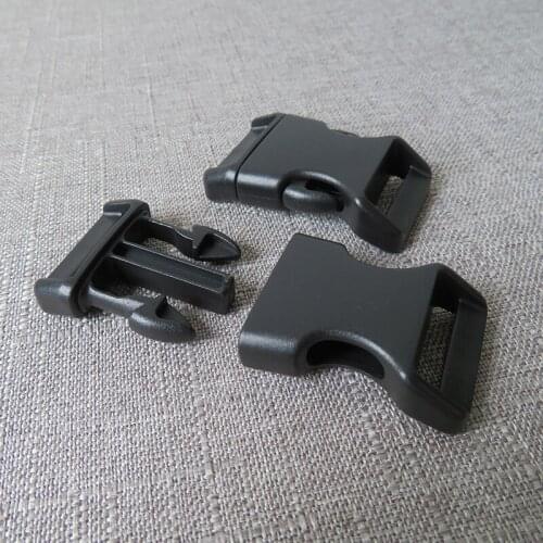 20pcs/lot 15mm 20mm 25mm Plastic release buckle belt clip for bag pet dog collar necklace bracelet garment sewing DIY accessory