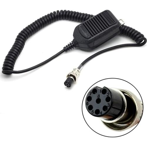 Walkie Talkie Speaker 8Pin Hand Mic Microphone for ICOM HM36 HM-36 IC-718 IC-775 IC-7200 IC-7600 Car Two Way Radio Speaker Mic