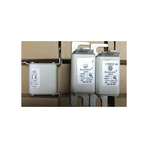 Fuses: 170M2664 100A 690V / 170M2665 125A / 170M2616 160A / 170M2617 200A 690V aR