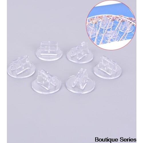 10 Pcs Plastic Cards Stand Unique Transparent Props for Paper Board Games Cards