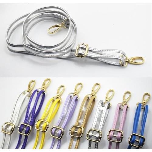 120cm Bag Strap Handbag PVC Straps Replacement Parts Bag Belts DIY Handmade Handles for Girls Women Shoulder Bags Accessories