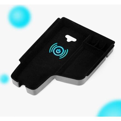 Mobile Phone Wireless Charging In Middle Of The Store Content Box Car Accessories For Bmw F30 F31 F32 F34 320 2012- Lhd