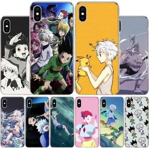 Anime Hunter X Phone Case For Apple Iphone 11 12 Mini Pro X XR XS Max 7 8 6 6S Plus 5 SE 7G 6G + Art Cover Coque Capa Shell