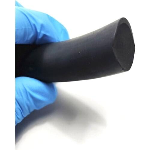 Length 1-4M Diameter 1-17mm solid black color NBR sealing strip oil resistance nitrile strip Nitrile rubber strip NBR strip