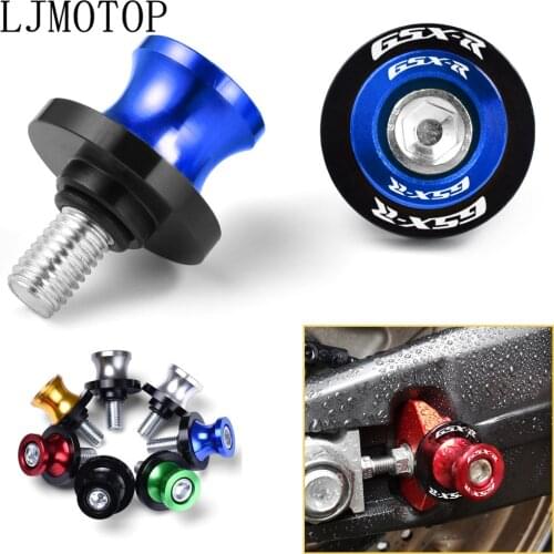 For Suzuki GSX-R GSXR 600 750 1000 K1 K2 K3 K4 K5 K6 K7 K8 K9 K11 8MM Motorcycle accessories Swingarm Spools slider stand screws