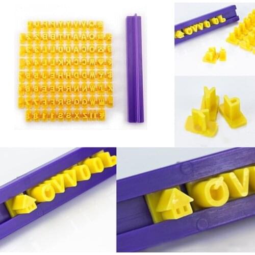 Biscuit Cutter Number Alphabet Fondant Cookie Mould Cake Cutters Decor Baking Molds Tools SAL99