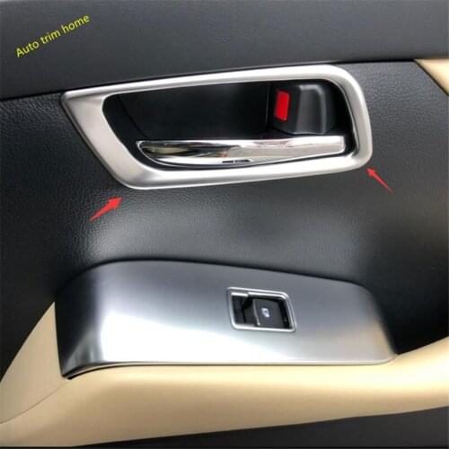 Lapetus Front Seat Inner Car Door Handle Bowl Cover Trim ABS Fit For Toyota Alphard / Vellfire AH30 2016 - 2019 Auto Accessories