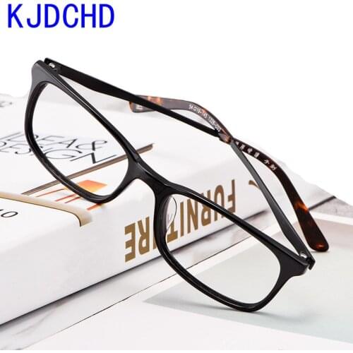 New Classic Acetate Glasses Frame Men Women Fashion Myopia Eyewear Prescription Eyeglass Frames Optical Glasses