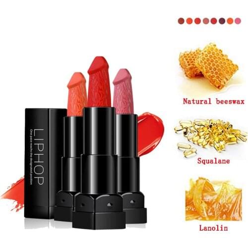 Sexy Red Lips Matte Lipstick Pencil Cosmetic Long Lasting Lip Tint Pigment Makeup Red Lipstick Matte Lip Sticks