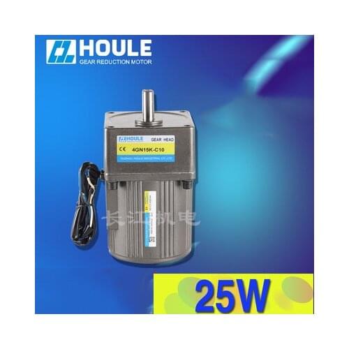 4IK25W-C2-GN AC220V/380V 25W geared motor, reversible, high torque, fixed speed motor + capacitor