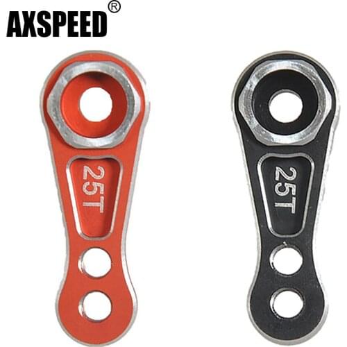 AXSPEED Metal 25T Tooth Steering Servo Arm Horn for Traxxas UDR 1/7 Short Card RC Crawler Car Parts