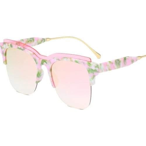 Fashion Large Frame Sunglasses Women Brand Designer Outdoor Shopping Sun Glasses Driving Street Beat Eyewear UV400 Oculos De Sol