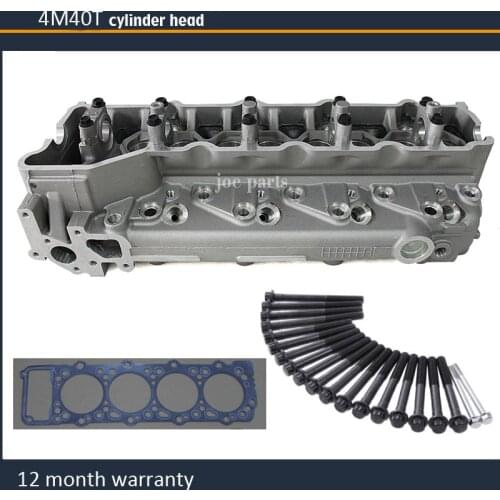 4m40T 4m40-t cylinder head for Mitsubishi Montero/L200/Galant MK VI/Challenger 2835cc 2.8TD 94-06 with bolt gasket