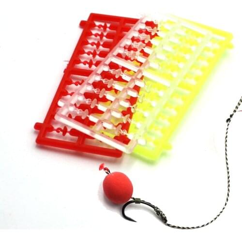 5Set Carp fishing boilie inserts hair rigs fishing bait stops Hair Rig Bait Stop Pop Up Stoppers Carp Fishing Accessories