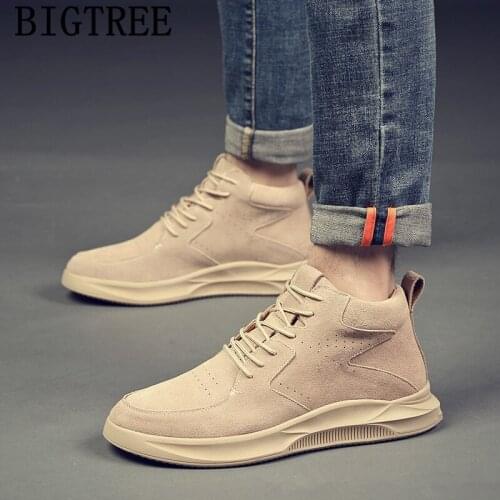 Ankle Boots Men Designer Shoes Men Boots Genuine Leather Fashion Shoes Mens Cowboy Boots Zapatillas Mujer Casual Erkek Ayakkabi