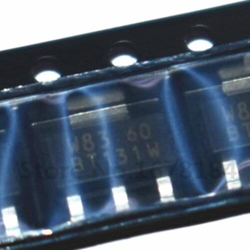Bt131w-600-135 triac, 600 V 1A SOT223 BT131W-600 131 BT131W 100PCS/LOT
