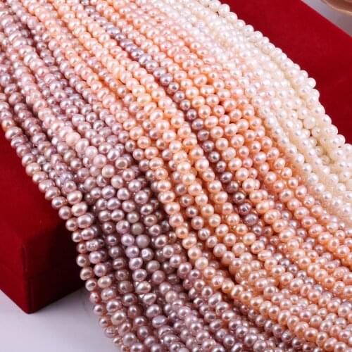 Natural Freshwater Pearl Beads DIY Jewelry Beads Pearls for Jewelry Making Necklace Bracelet Strand 14