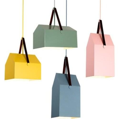 Loft Style Creative House Iron Droplight Lamp Modern LED Pendant Light Fixtures For Dining Room Hanging Lamp Indoor Lighting