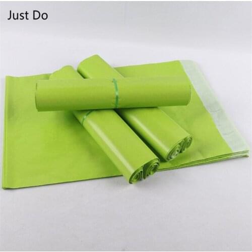 Big size Green Plastic Postal Mailer Plastic Shipping Bags Large Mailer Envelope For Clothes Delivery Packaging Mailing
