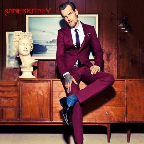 Latest Coat Pant Designs Burgundy Men Suit 2018 Wedding Suits Groom Tuxedo Shawl Collar 2 Pieces Jacket+Pants Slim Fit Ternos