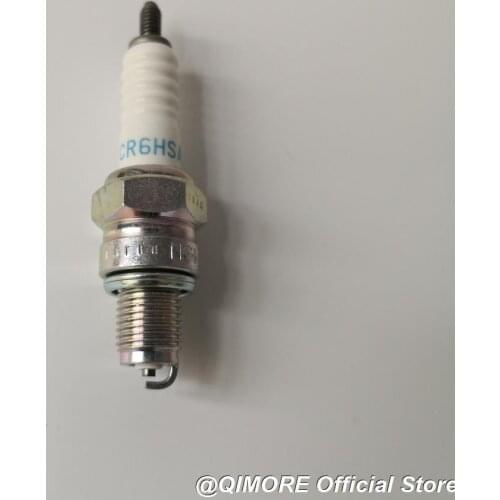 Resistor type Spark Plug CR6HSA for Motorcycle XV250 Virago Keeway Supershadow Vento V-thunder DD250 YBR125 CBT125 150 cc