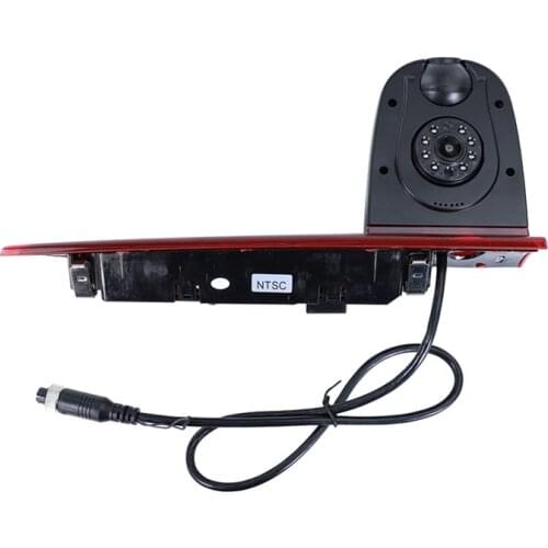 Brake Light Rear View Camera for Ford Transit Custom After 2016 5Th Brake Light Dual Camera IR LED Brake Light Parking