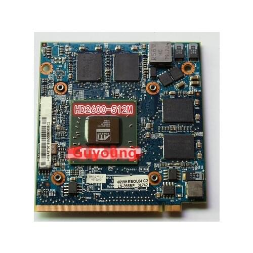 HD2600 512MB Graphics VGA Video card for Acer 5620 5720 5520 4710 4920 5920 5710 5610