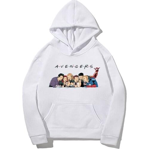 Disney Fashion Marvel women Hooded 2021 Avengers Spring Autumn women Casual Hoodies Sweatshirts Lady Solid Color Pockets Tops